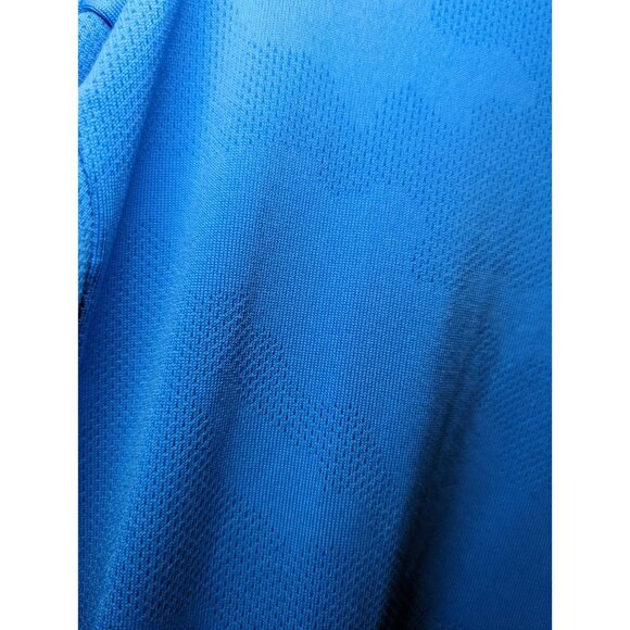 Under Armour Men's Size XXL Heat gear Blue Short Sleeve Shirt - Picture 3 of 14